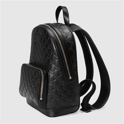 gucci nylon backpack|gucci leather drawstring backpack.